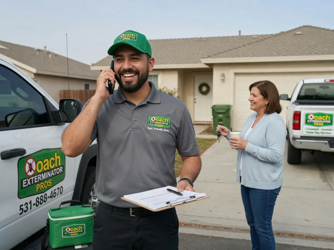 Pest Control Roach Exterminator Cardington, OH FAQs